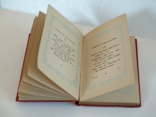 The Rubaiyat Of Omar Khayyam Book by Collins Clear-Type Press London & Glasgow - Picture 3 of 3
