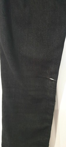 ROCK & REPUBLIC Charcoal Grey Black Denim Slim Leg Jeans Trousers Pants 24 - Picture 7 of 8