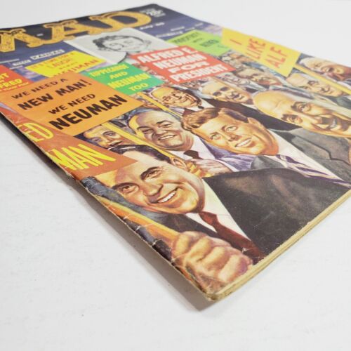 MAD Magazine "Alfred E. Neuman for President" Issue #56 July 1960 - Imagen 4 de 7
