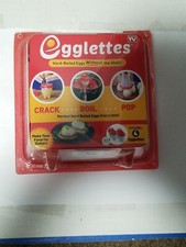 Egglettes Hard-Boiled Eggs WITHOUT The Shell! - 4 Egglettes As seen on TV-NEW