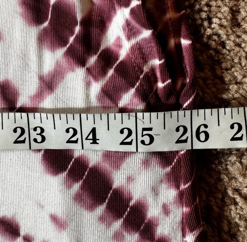 EASEL tunica donna viola media tinta unita oversize boho spalle scoperte top NUOVO - Foto 11 di 11