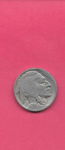 US UNITED STATES BUFFALO NICKEL 1936 D FINE-NICE OLD ANTIQUE  5 CENT COIN
