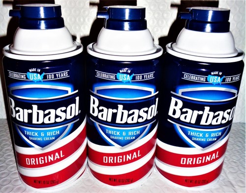 Barbasol Thick & Rich Shaving Cream for Men, 4 Scents Lot of 1 To 3 (10 Oz.)Ea.* - Picture 4 of 13
