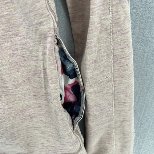 Lululemon Womens Exhalation Crewneck Sweatshirt Kangaroo Pocket Size 6/S (?) - Picture 8 of 10