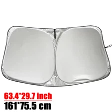 For Chevy Silverado 1500 2019-2024 Car Windshield Sun Shade Visor UV Block Cover