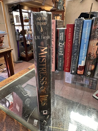 Mistress Of Lies by K.M. Enright Illumicrate Exclusive Hardcover  New!! SEALED!! - Picture 4 of 4