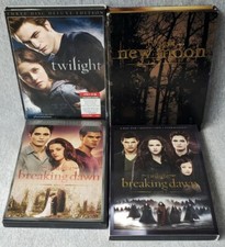 The Twilight Saga New Moon 4 DVDS Not Complete Series 