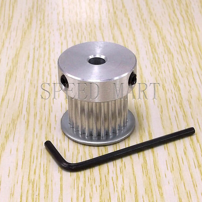 2pcs HTD3M Timing Pulley 24 Teeth 14mm Bore 11mm Width K-type for Stepper Motor