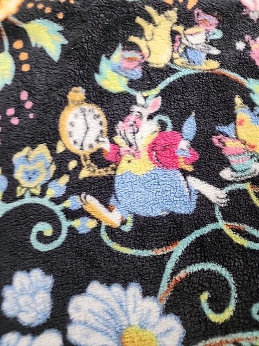 Vera Bradley Disney Classics On The Green Plush Blanket Throw PREOWNED - Picture 5 of 13