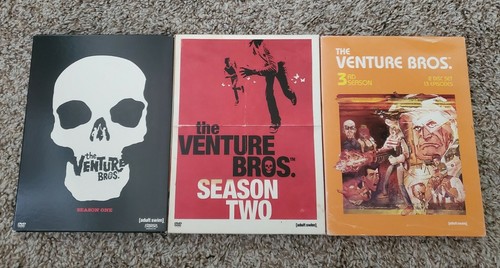 The Venture Bros. Seasons 1-3 DVD Lot - Picture 1 of 9