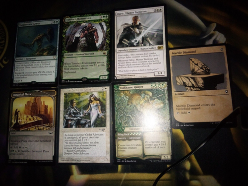 MTG 100 Card LULU Ellyn ALLENAL Jaheira CADIRA HALSIN G/W Token Budget EDH Deck - Picture 3 of 9