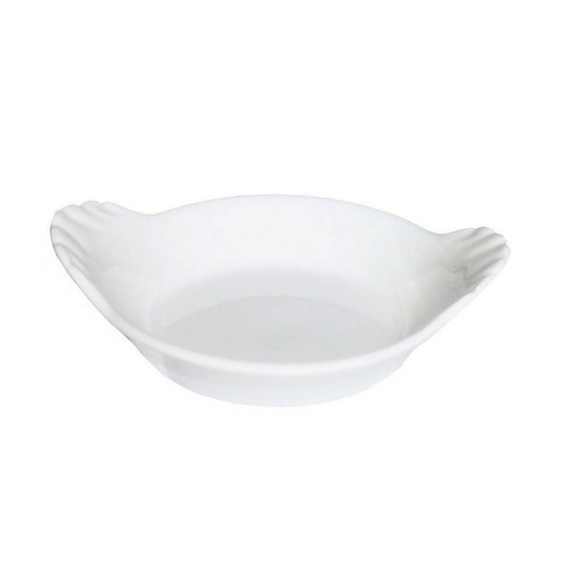 PLATO rojoondo orejas 6x Pillivuyt Porcelana 18cm, blancoo PLATO rojoondo orejas 6x Pillivuyt Porcelana 18cm, blancoo