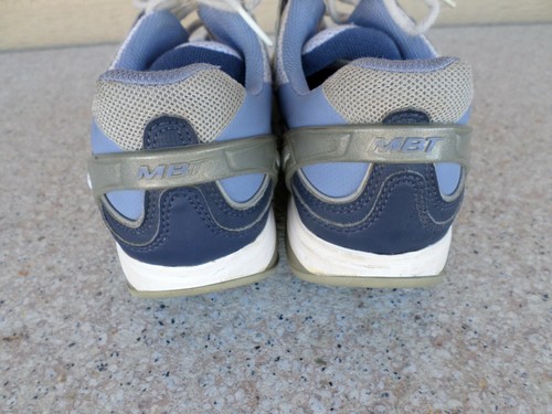 Zapatos para caminar MBT ""PIA"" de malla gris y azul balancín tonificante. Mujer 9 (39,5 euros) - Imagen 5 de 6