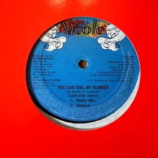 Carlene Davis ‎– You Can Dial My Number 12" 1990s Dancehall Lovers Rock VG