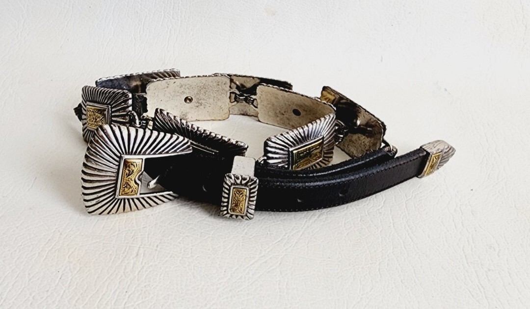 Vintage Silver Plated Brass Made in Italy 32\