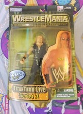 WWF WWE Jakks Test Wrestlemania 2000 Wrestling Figure Titan Tron Live 3 Damaged
