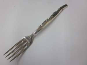 Heirloom-Flower-Lane-Sterling-Silver-Dinner-Fork-No-Monogram