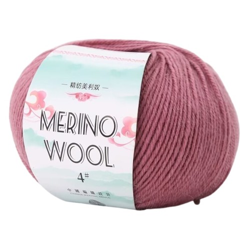 134Yard Wool Blend Yarn Wool Yarn Soft Worsted Weight Yarn For Knitting - Picture 28 of 31