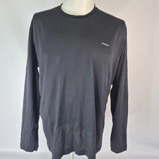 Patagonia Capilene 3 Midweight T Shirt Mens XL Black Long Sleeve Base Layer