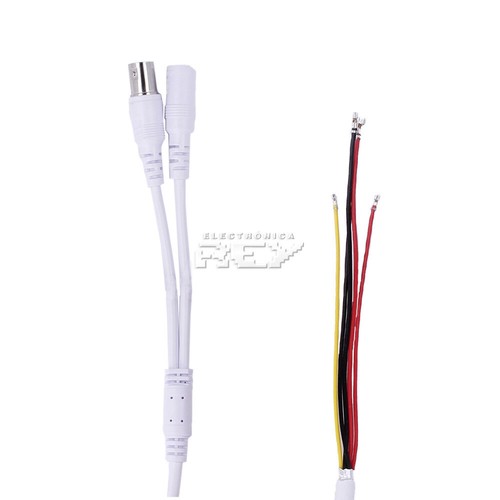 Cable Alimentación DC y Coaxial BNC Hembra CCTV Jack Hembra 5,5 x 2,1mm v553 - Picture 2 of 4