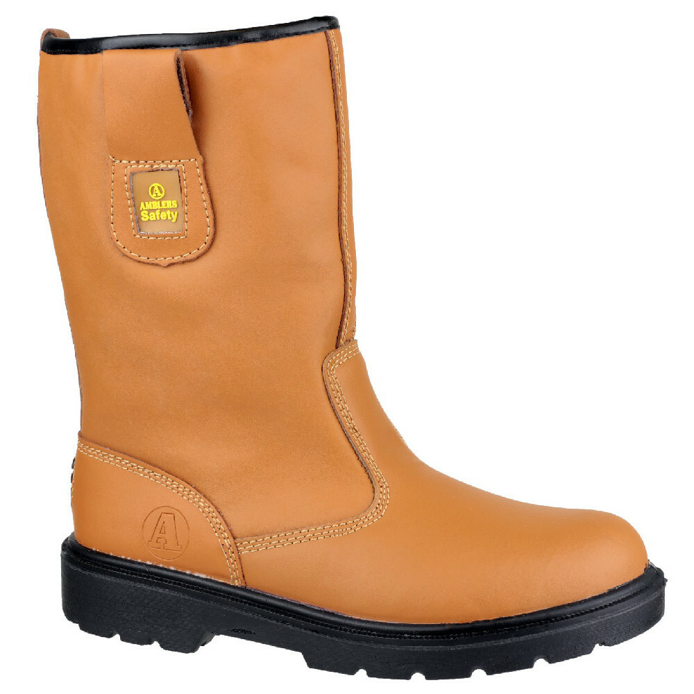 Amblers Mens FS124 Steel Toe & Midsole Rigger Safety Boot S1-P-SRC Amblers Mens FS124 Steel Toe & Midsole Rigger Safety Boot S1-P-SRC