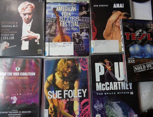 Lot of 17 Ex-Library Music DVDs (Various Artists / Genres) McCartney, Popovic... - Picture 3 of 4