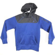Fila Sport Live In Motion Boys Hoodie Size Medium 10/12 Hooded Sweatshirt Blue,