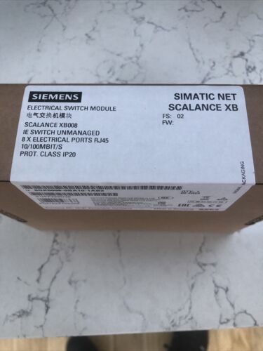 Siemens 6GK5008-0BA10-1Ab2 Schaltermodul Skalanz XB - Bild 2 von 3