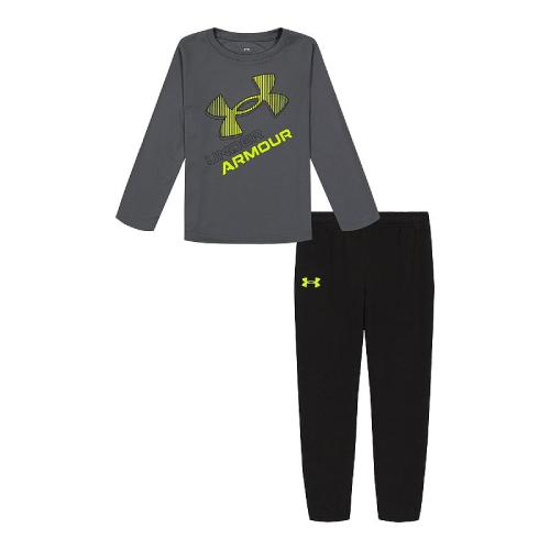 Toddler Boy's Under Armour Long Sleeve T-Shirt & Jogger Pants Pick Size MSRP:$40 - Picture 6 of 10