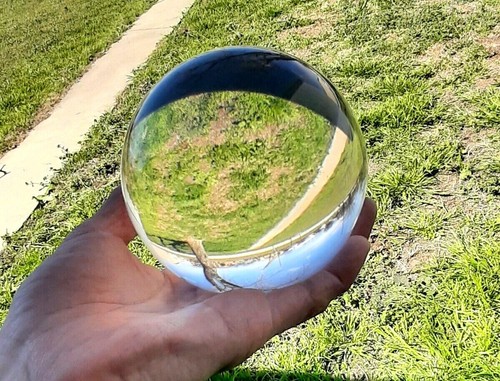 Clear Acrylic Contact Juggling Balls 60mm,65mm,68mm,70mm,76mm,82mm,90mm,100,120 - Picture 26 of 27