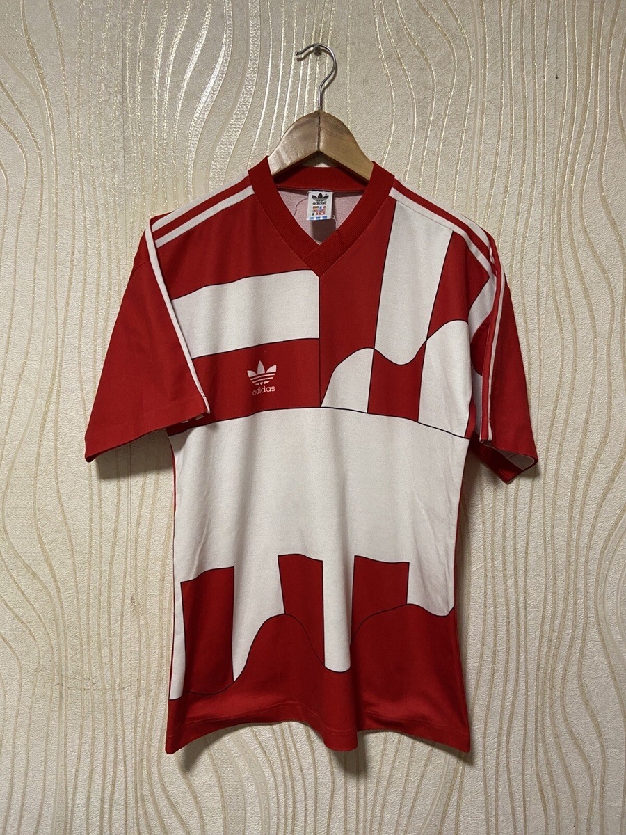 1990 1991 ADIDAS TEMPLATE FOOTBALL SHIRT SOCCER JERSEY sz S