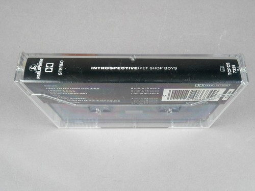 Introspective Pet Shop Boys Emi Records 1988 Audio Cassette Album - Picture 3 of 7