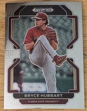 2022 Panini Prizm Draft Picks #PDP94 Bryce Hubbart Prospect 