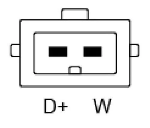 For VW - Golf MK3 1.9 1.8 1.4 2.0 1991-1997 Bosch 3837 Alternator 0986038370 - Image 4 of 4