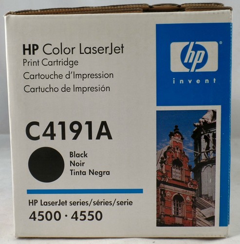 HP Color LaserJet Print Cartridge C4191A Black NEW - Picture 3 of 5