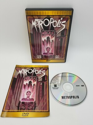 Metropolis (DVD, 1998) Brigitte Helm, Alfred Abel Fast Free Shipping ...