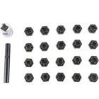 22pcs New Wheel Lock Lug Nut Key Nuts Screw Removal Tool Kit Fit for VW Audi