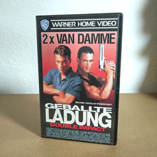 Geballte Ladung: Double Impact - VHS Video Film Kassette #K