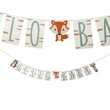 Woodland Party Baby Shower Garland, Baby, Party Decor, 1 Piece