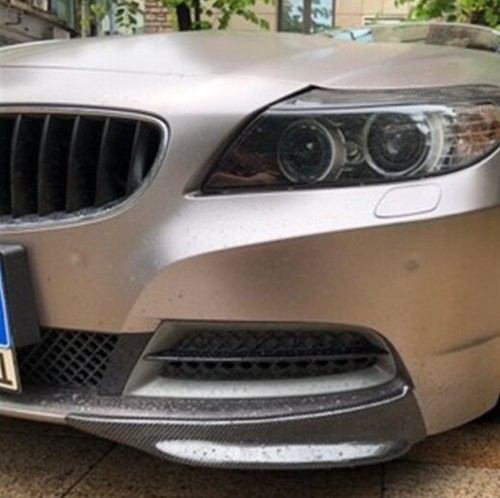Real Carbon Fiber Front Bumper Splitter Spoiler BodyKit For BMW Z4 E89 2009-2015 - Picture 7 of 7