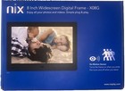 Nix Black SDHC Digital Photo Frames