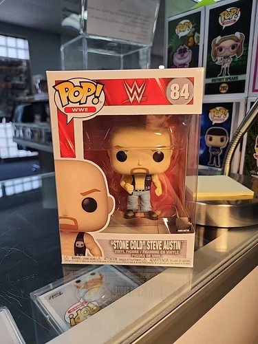 Funko Pop! Vinyl: WWE - "Stone Cold" Steve Austin #84 W/PROTECTOR 