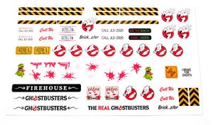 stickers for lego 21108 ghostbusters ecto 1 1a and christmas village firehouse