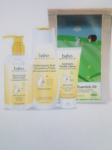 Babo Botanicals Newborn Essential 3-teiliges Set - Bestes Babygeschenk, am besten für Baby Re - Bild 5 von 12