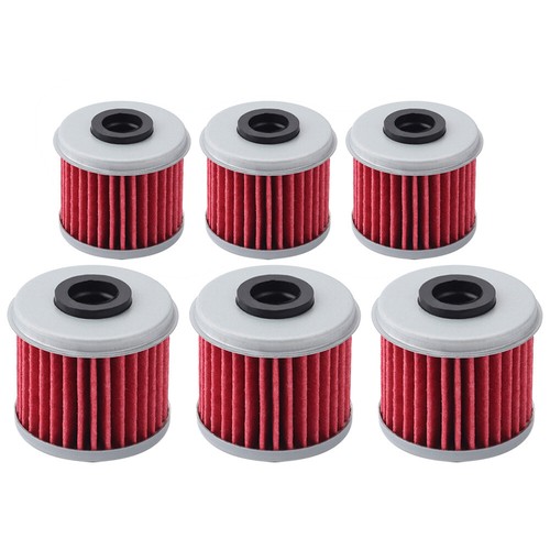HF116 Oil filter 6 Pack Fit Honda CRF150R CRF250R CRF450R CRF250X CRF450X