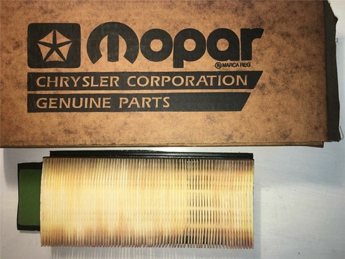 NOS DODGE CHRYSLER 2.2 2.5 AIR FILTER 1989-1993 NOS MOPAR 4268981 -C60 - Foto 1 di 2