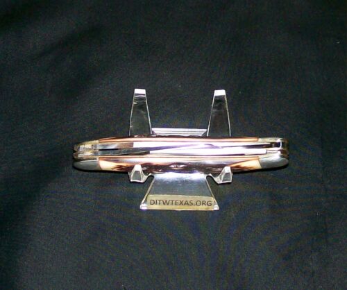 Schrade 897UH Knife Uncle Henry Premium Stockman 1980's New Old Stock No Box USA - Picture 5 of 12