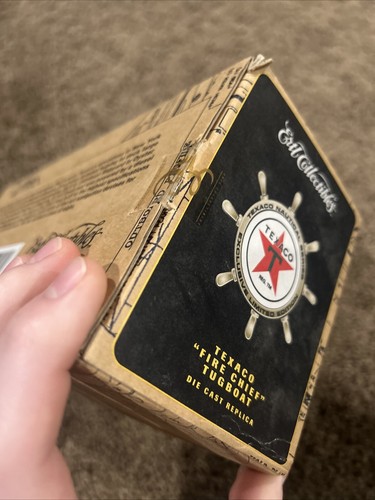 Texaco Fire Chief Schlepper Druckguss Coin Bank Boot 2000 Millennium Ed. Ertl VERSIEGELT - Bild 2 von 3