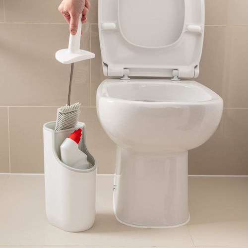 Addis Premium Toilet Brush & Storage Station Set with deep clean flexible Toilet - Picture 6 of 8