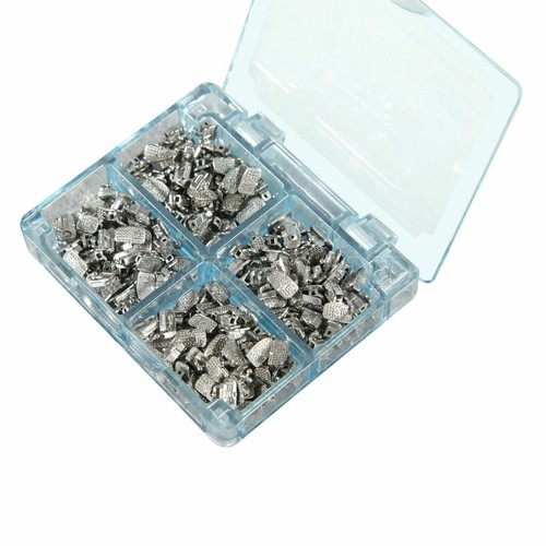 50 juegos/caja Ortodoncia Dental Tubo Bucal 1er Molar Adhesivo MBT 022 Monobloque - Imagen 6 de 8